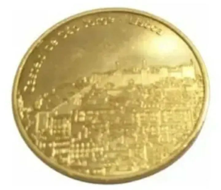 紀念幣 MEDALHAS DE PORTUGAL , EM BRONZE DOURADO, NATIONAL TOKENS