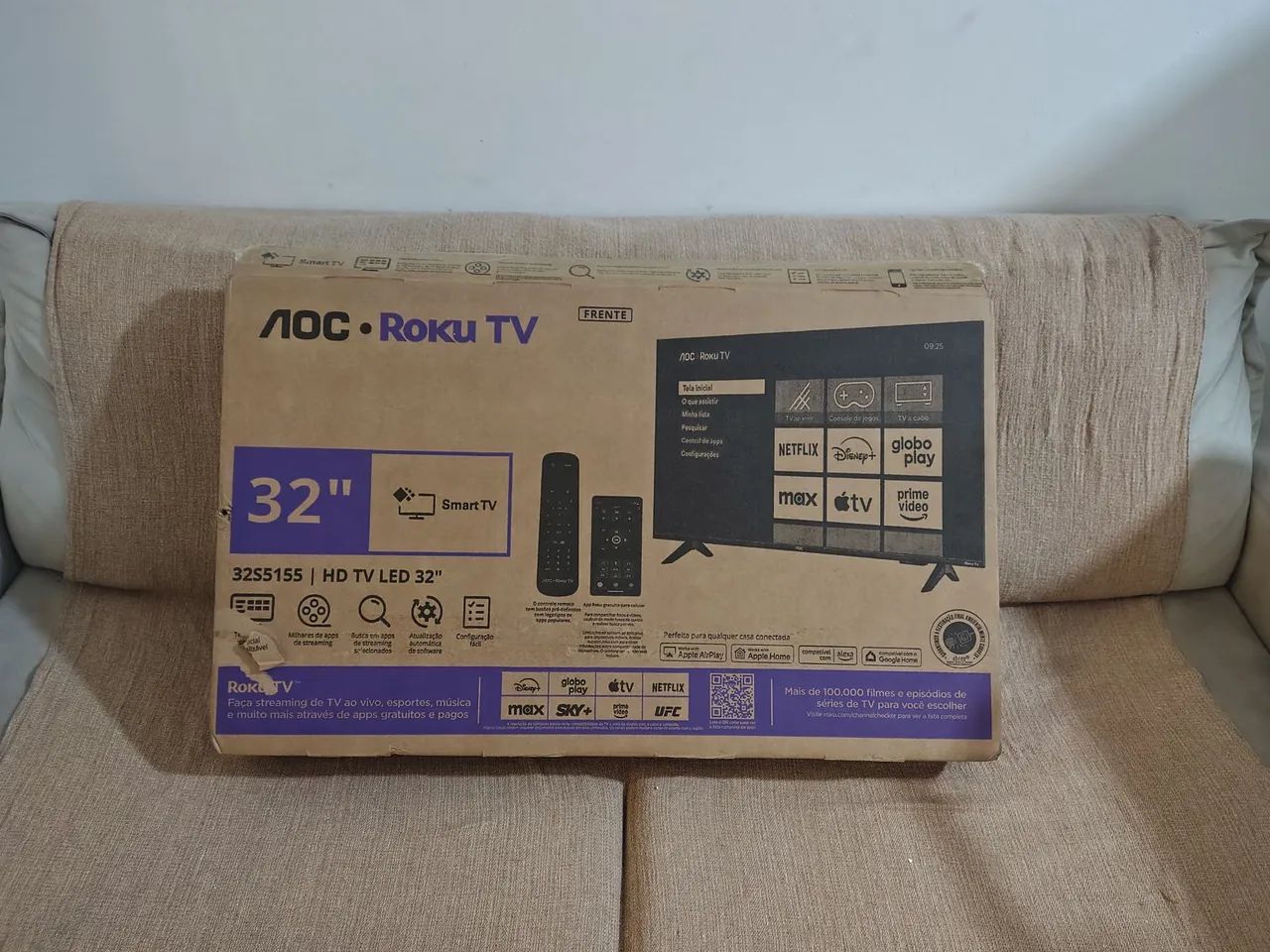 Tv Smart 32 polegadas AOC - Foto 3