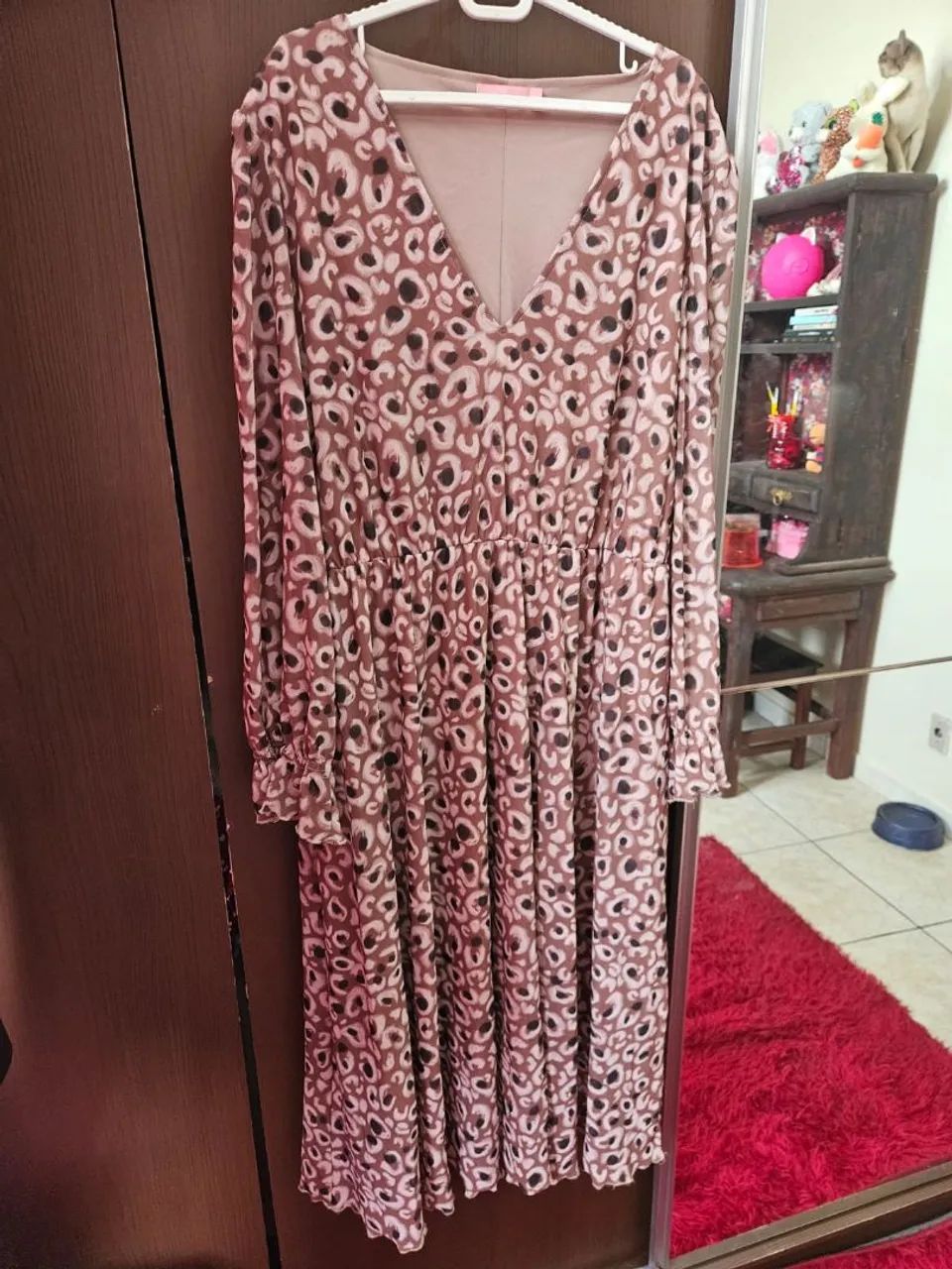 Vestido de oncinha Sislla G4