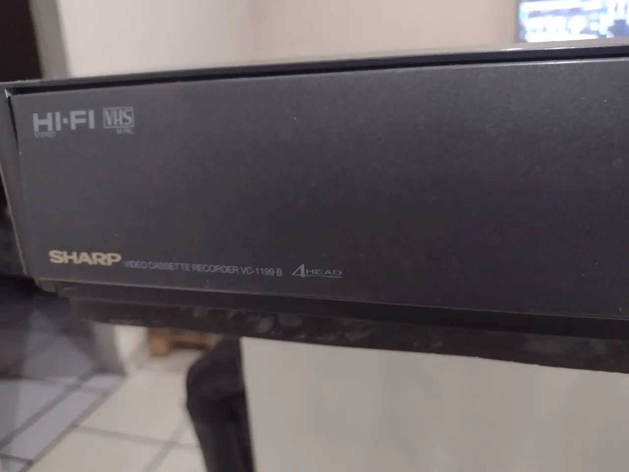 Vídeo cassete Sharp Vc1199B Com defeito. - Foto 3