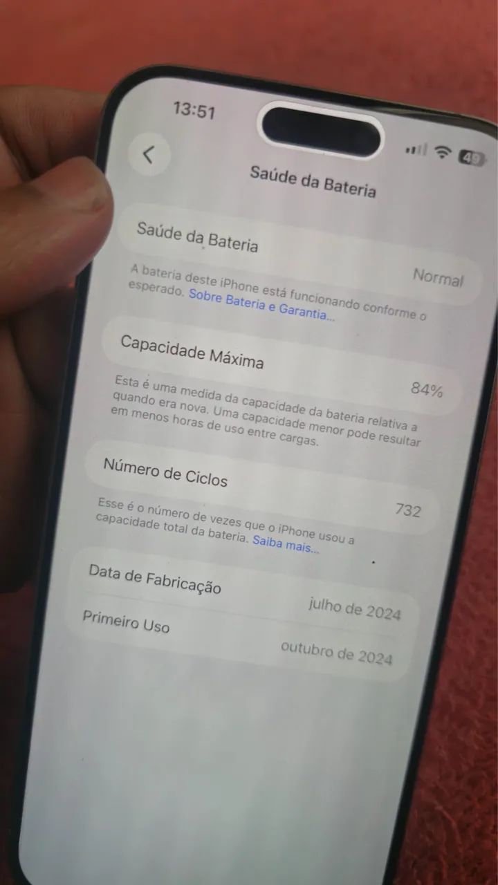 iPhone 15 Pro Max 256GB Original e Conservado - Foto 3