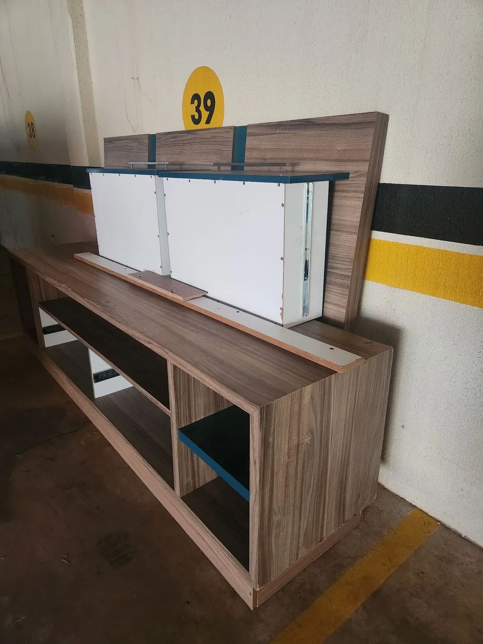 Rack e Painel MDF EXCELENTE ESTADO  - Foto 4