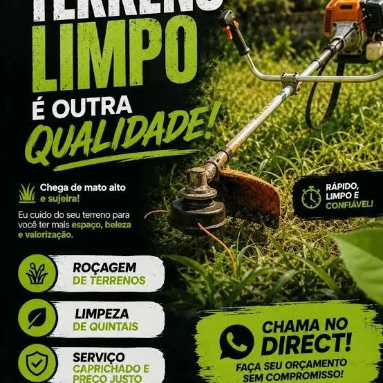 Serviço completo rosadeira 