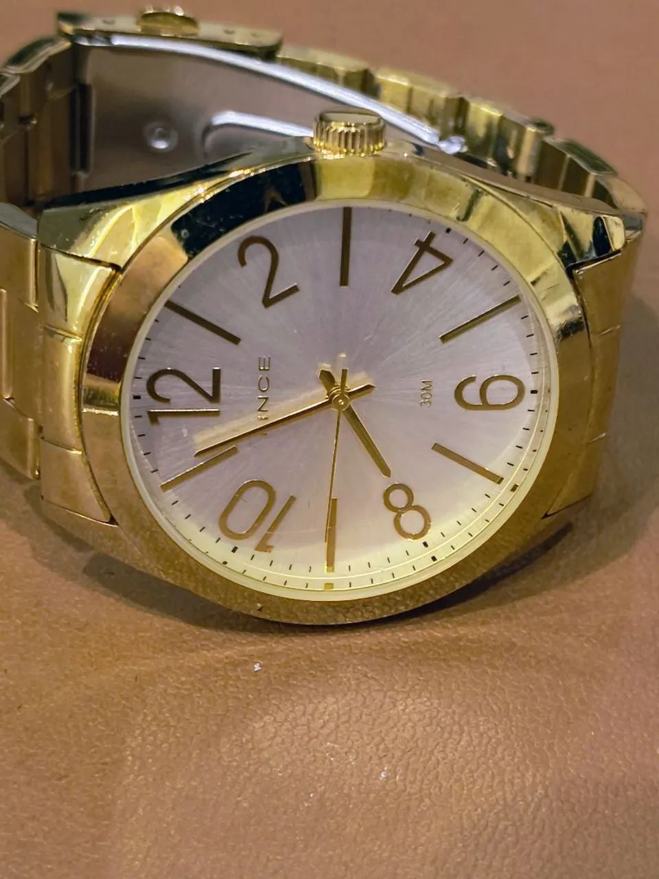RELOGIO LINCE UNISEX DOURADO. - Foto 4