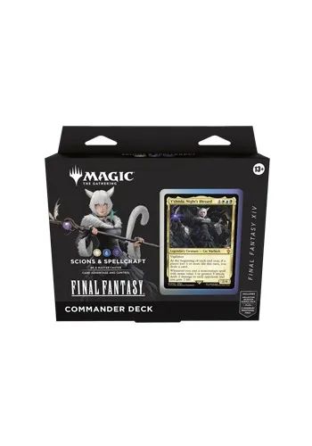 Magic The gathering - Deck de Commander - Final Fantasy - Scions and Spellcraft - (WUB)