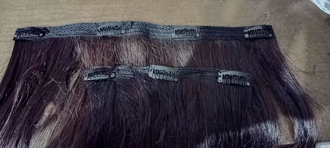 Mega Hair Tic-tac Cabelo Humano Brasileiro 45cm E 34cm 2 Telas - Foto 5