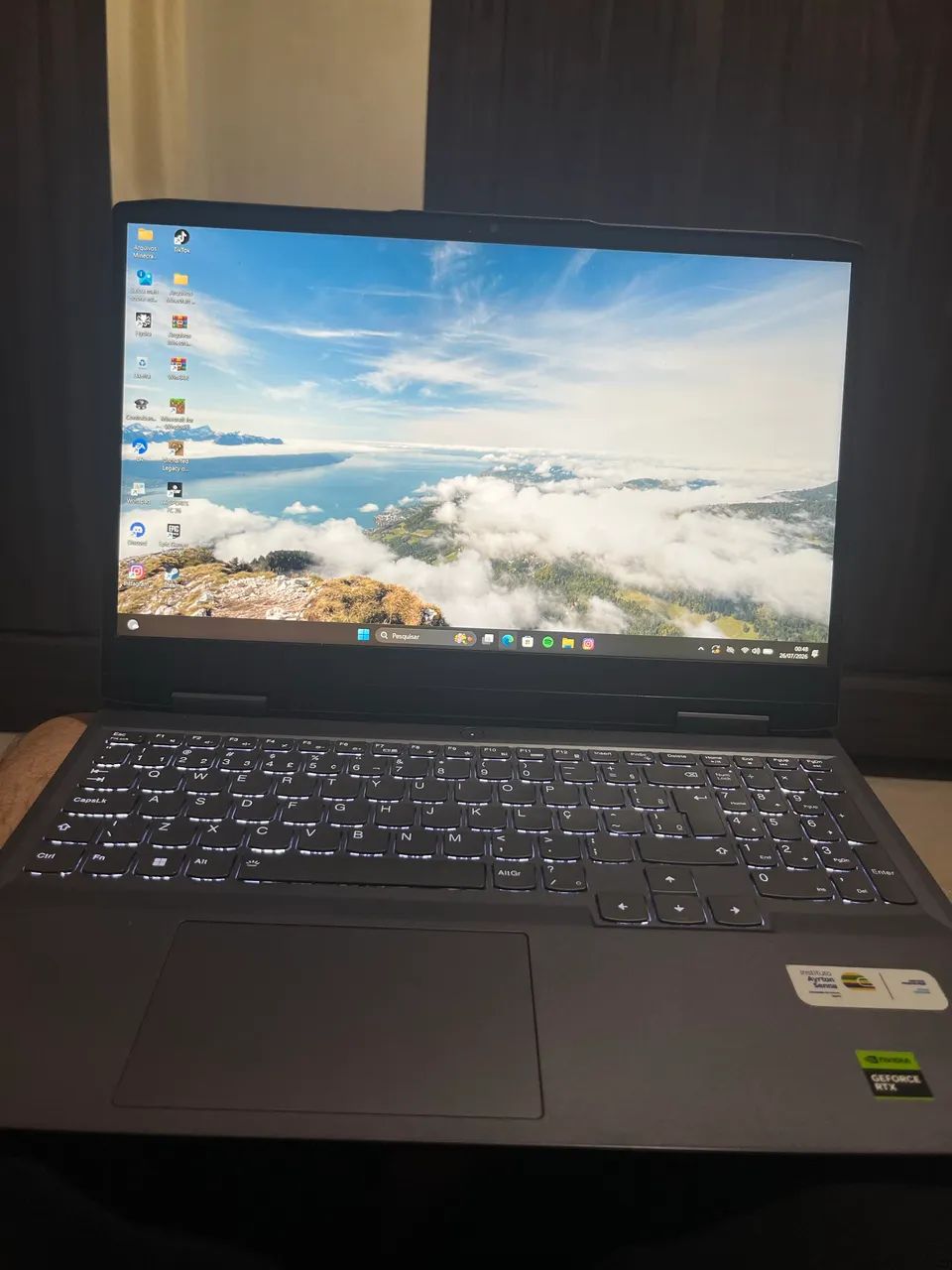 Notebook Gamer Lenovo LOQ Intel CORE I5 12450H 16GB 512 GB SSD Tela 15.6 Polegadas Full Hd
