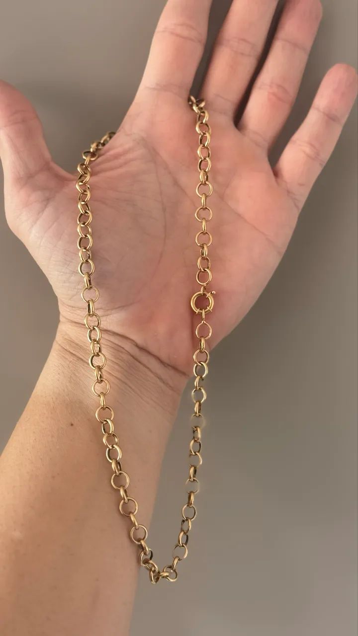 Cordão ouro 18k 550,00 o grama