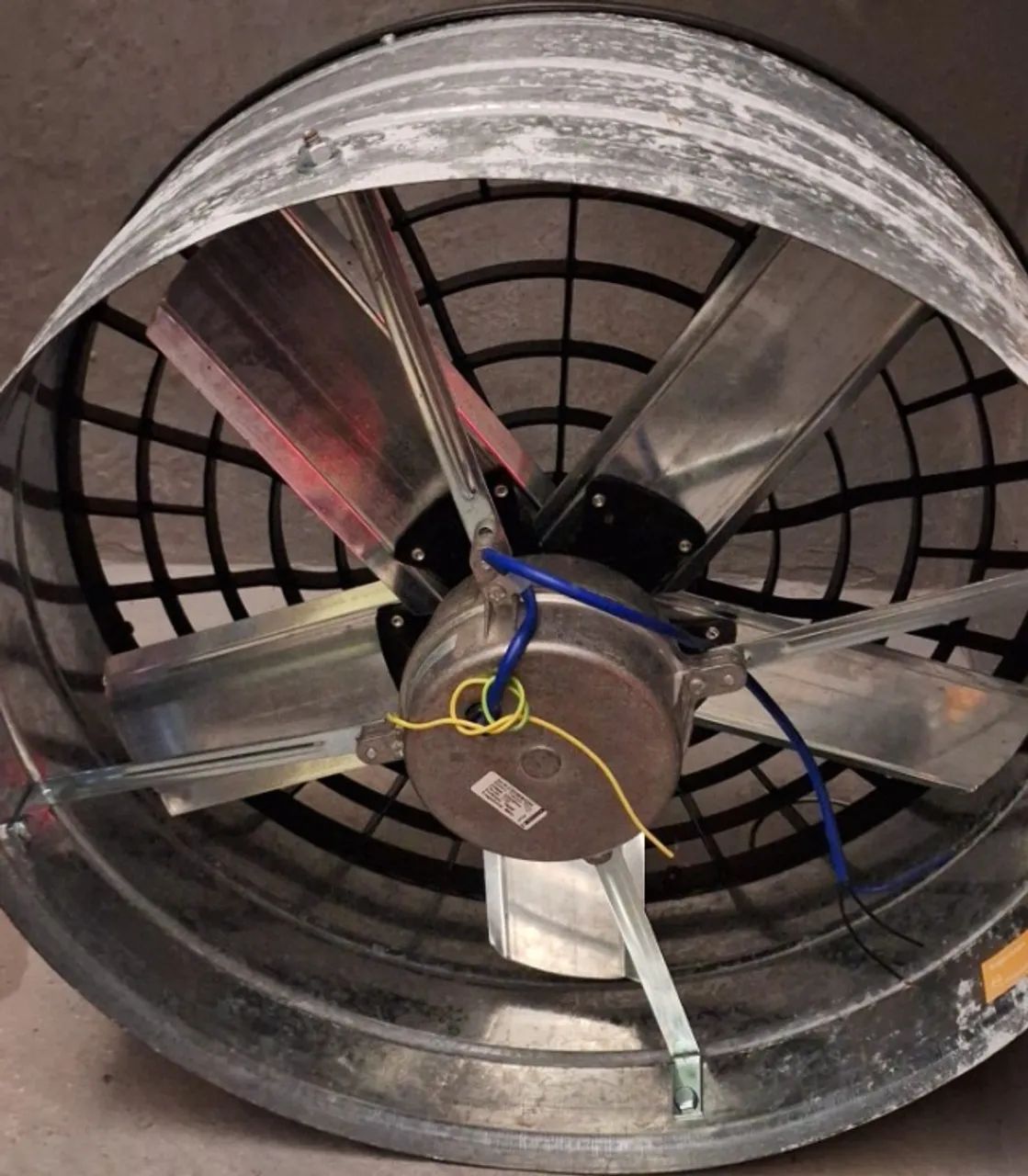 Exaustor e Ventilador Ventisol 50cm 220v Com caixa de interruptor NÃO TEVE USO  - Foto 2
