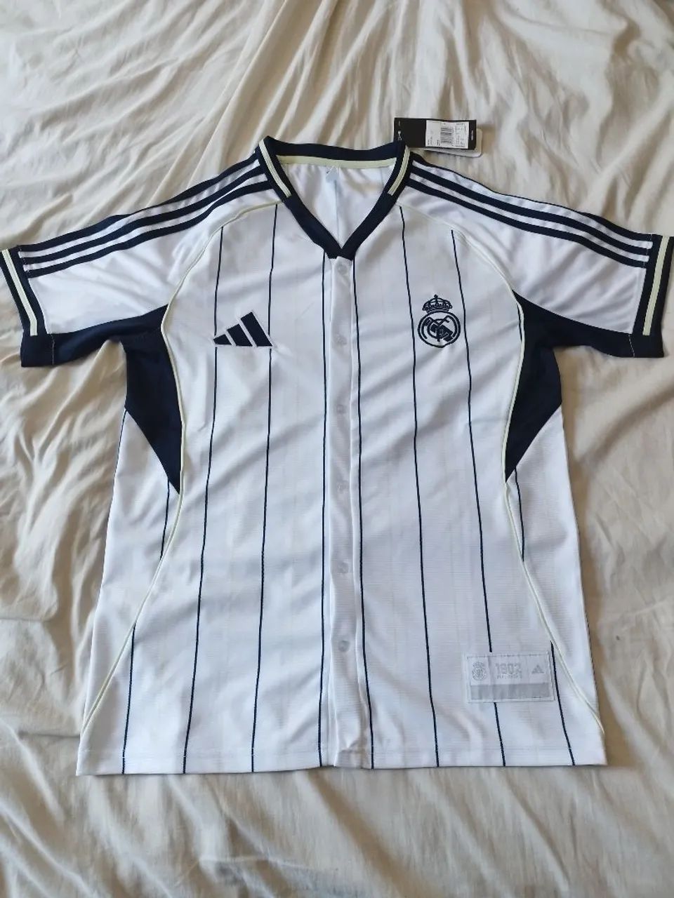 Camisa Real Madrid Beisebol
