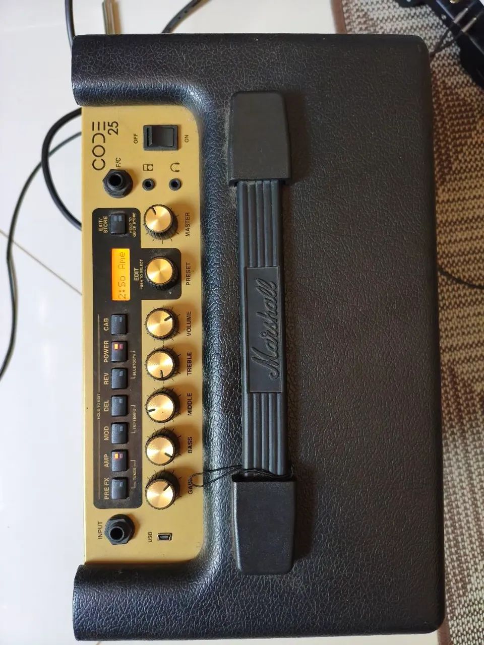 Amplificador Marshall Code 25 - Foto 3