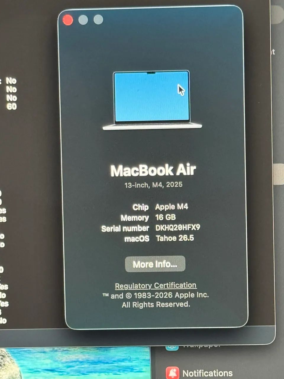 MacBook Air m4 2025 16 gb de ram ssd 256gb - Notebooks - Panorama