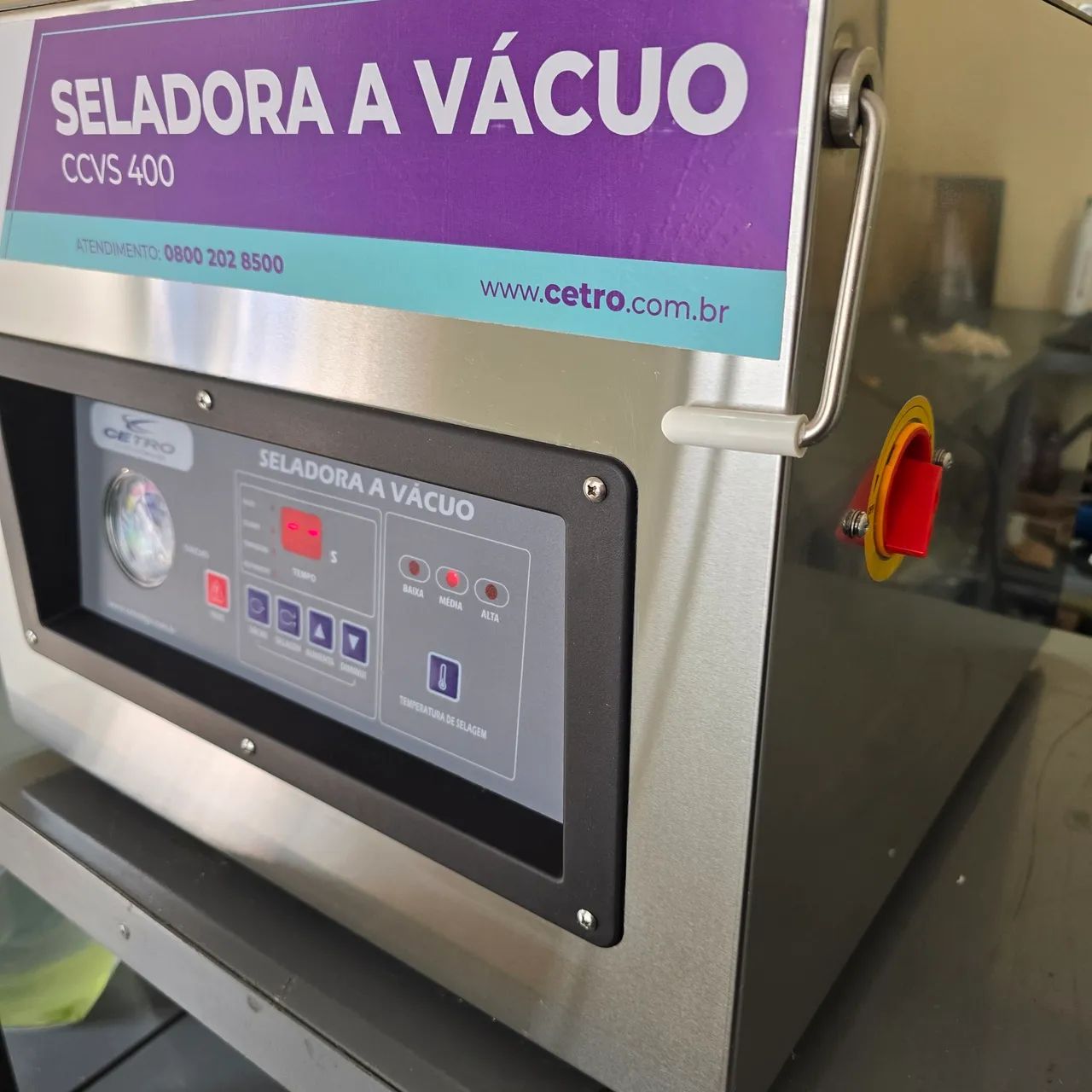 Seladora a vácuo CCVS400 Cetro 2 barras - Foto 5