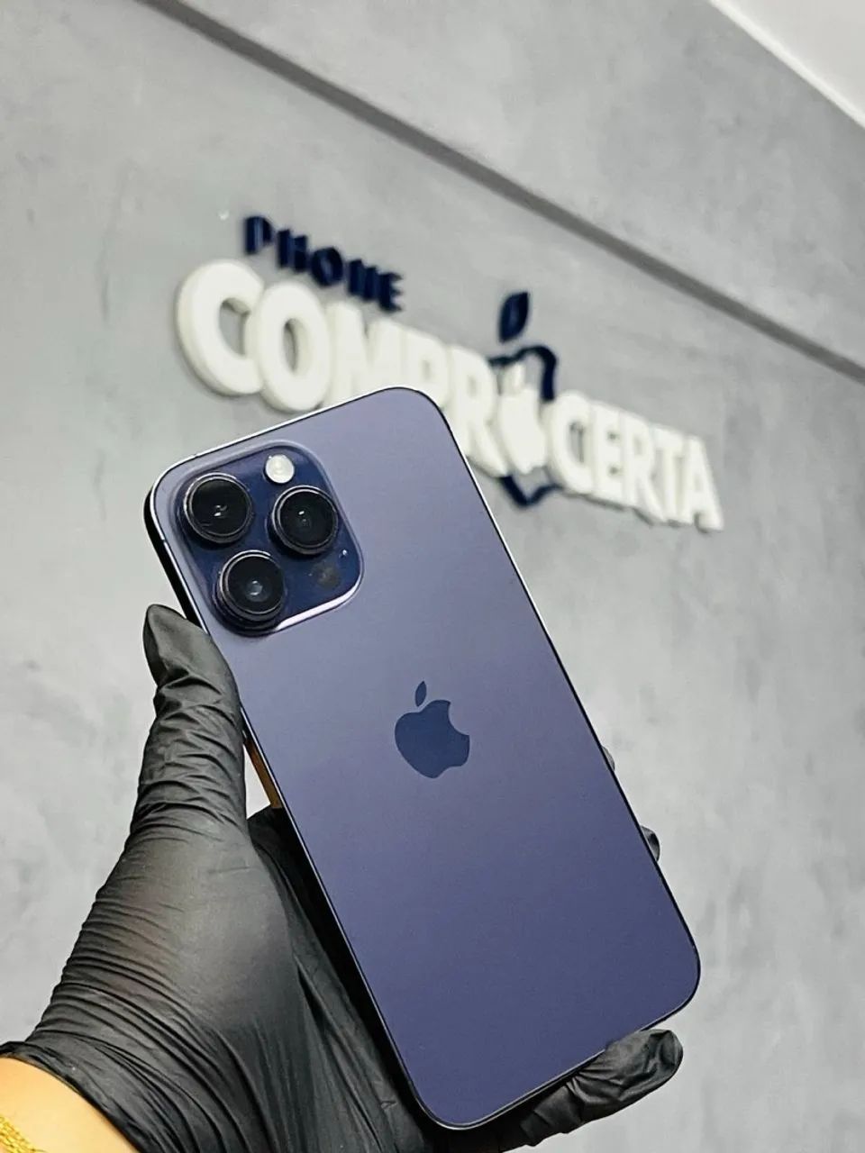 iPhone 14 PRO MAX 256GB / troco por iPhone 11 ou superior + volta