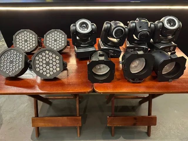 Kit de iluminação para festas 