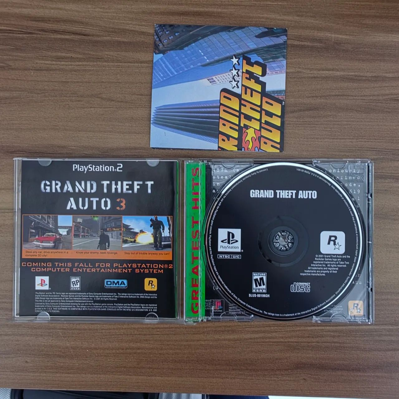GTA (Greatest Hits) - PS1 [ORIGINAL Americano] - Foto 2