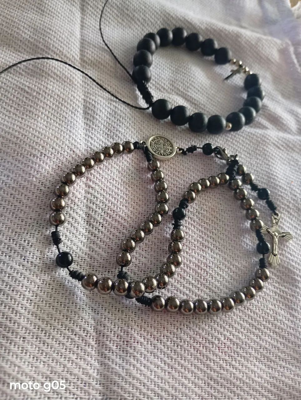 Terços Personalizados e  pulseiras de cristal 