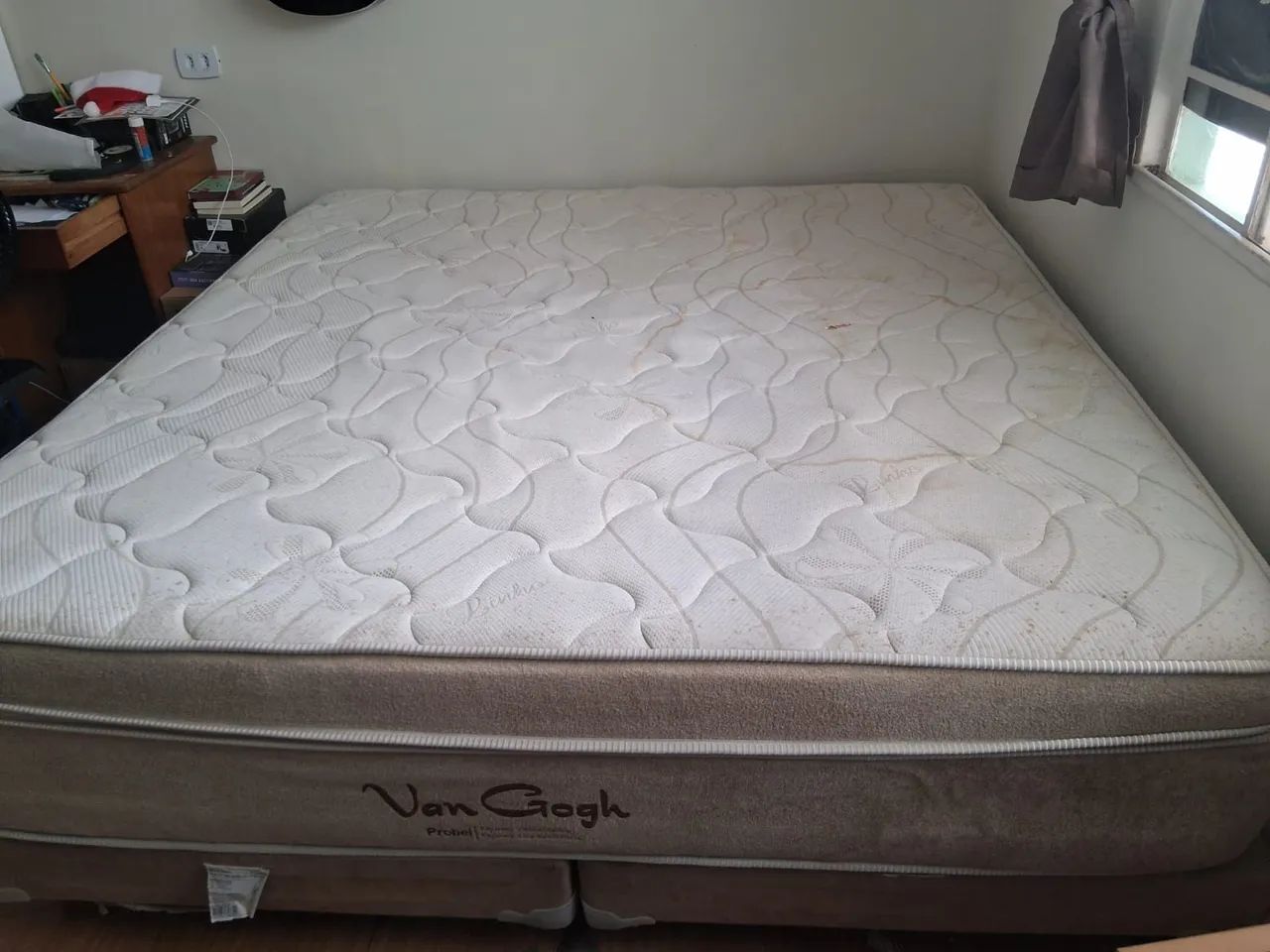 Cama Super King Probel Van Gogh + Base - Excelente qualidade - Foto 4