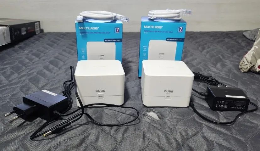 2 Roteadores cube mesh ac1200 gigabit re166