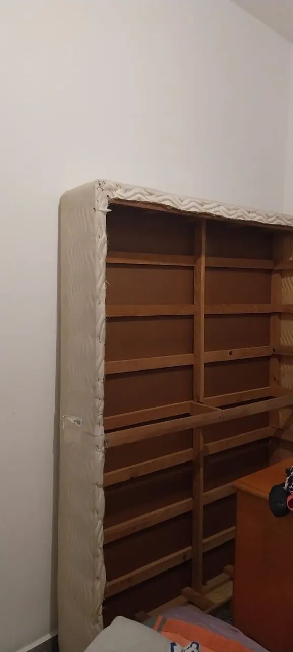 BOX CASAL SOMMIER PLUS + CABECEIRA BEGE - Foto 3