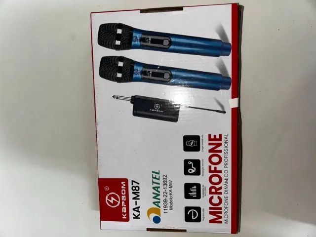 Microfone dinâmico profissional, KAPBOM KA-M87.  - Foto 3