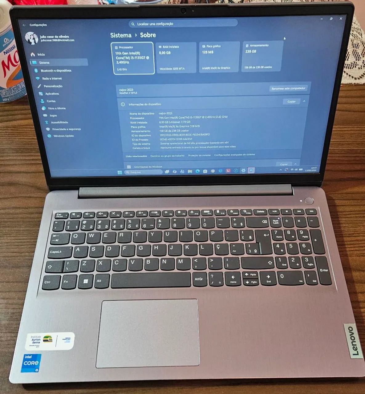 Notebook lenovo i5 - Foto 4