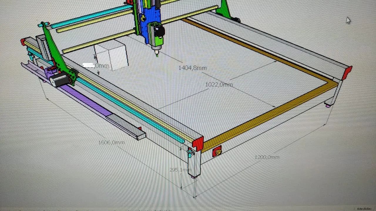 Router CNC spindle 3cv + inversor - Foto 3