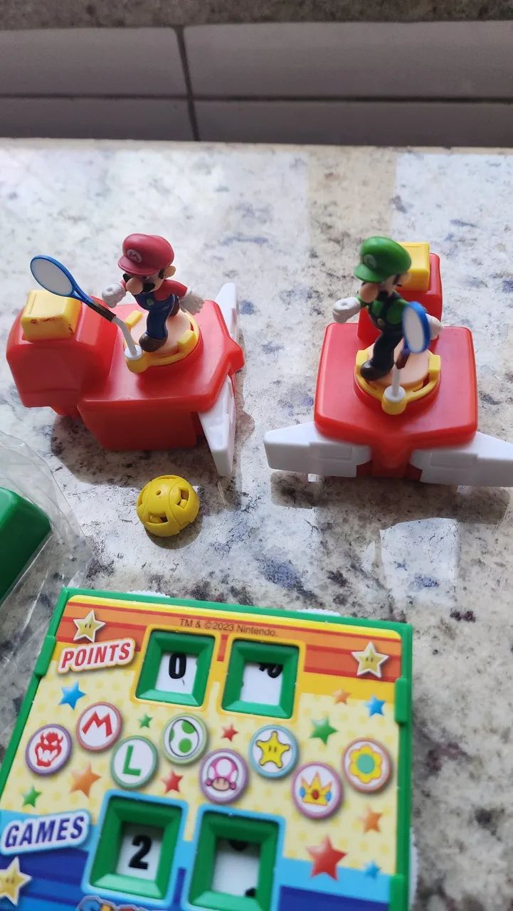 Super Mario Rally Tênis - Jogo de Tabuleiro - Foto 3