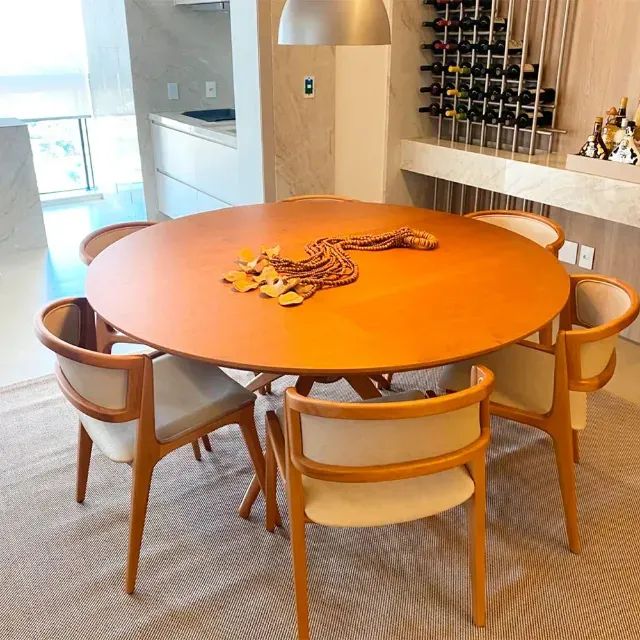 MESA DE JANTAR REDONDA USADA