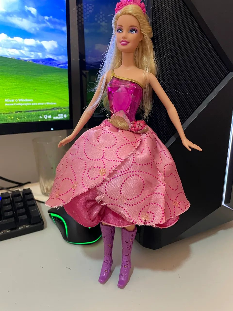 Boneca Barbie Blair Escola de Princesas  - Foto 4
