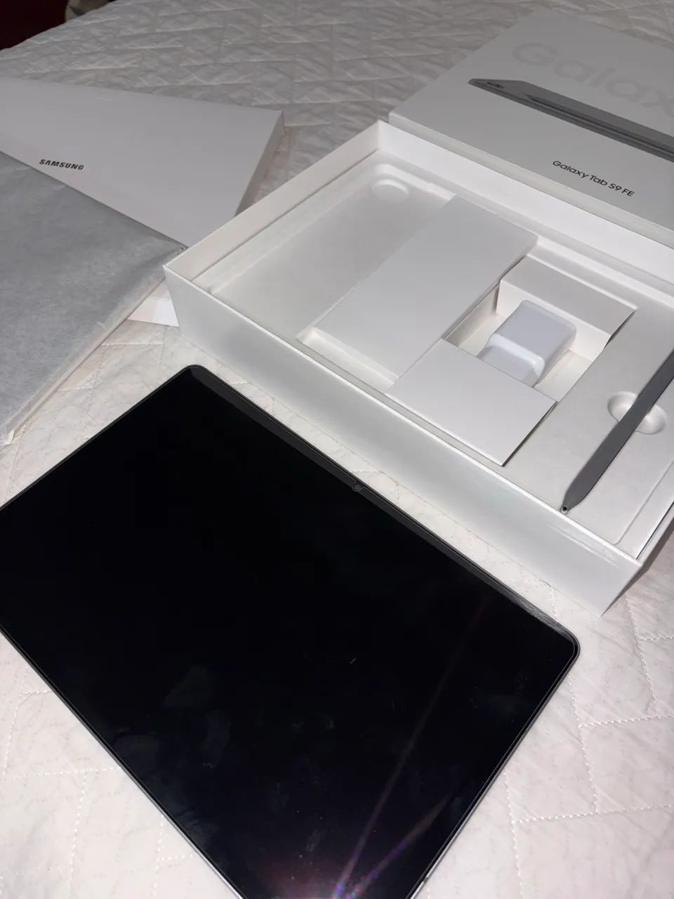 Samsung Galaxy Tab S9 FE - Completo + Kit Teclado e Mouse Bluetooth - Foto 2