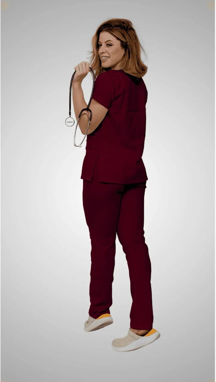 Scrub Vinho - Foto 2