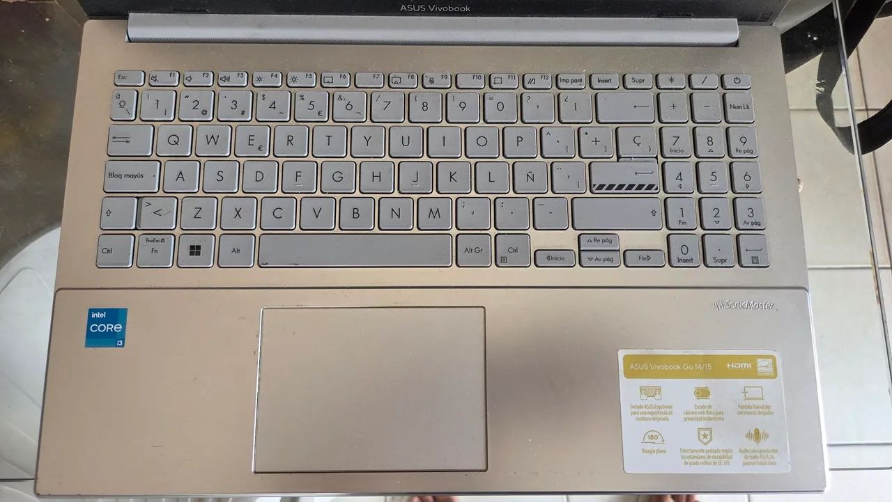 Notebook Asus i3 8gb ram 256gb ssd nvme - Foto 3