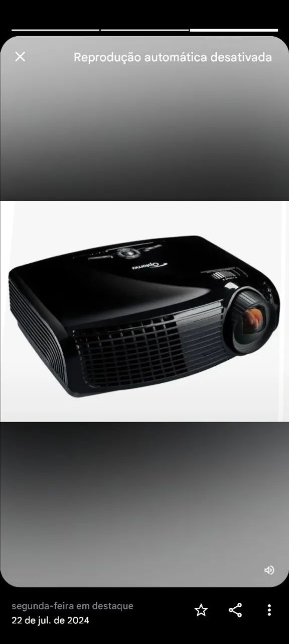 Projetor optoma