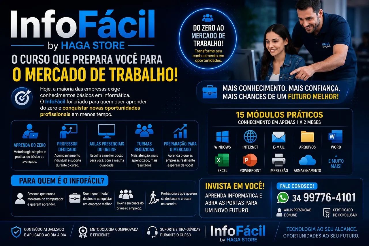 Curso BARATO para o mercado de trabalho