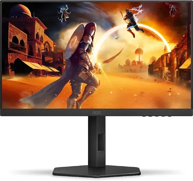 Monitor Gamer AOC 24", Full HD, 180Hz, 0.5ms, IPS, DisplayPort e HDMI, Altura Ajustável