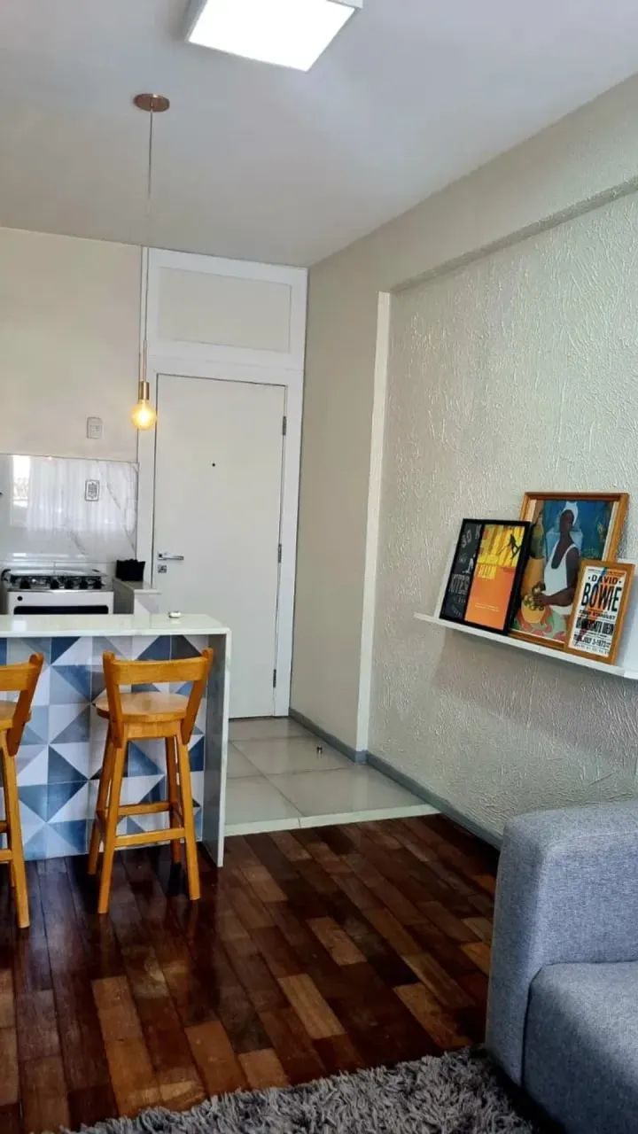MS - VENDO OU ALUGO APARTAMENTO NO EDIFICIO JANVIER - 1 QUARTO - TOTALMENTE MOBILIADO - FA - Foto 4