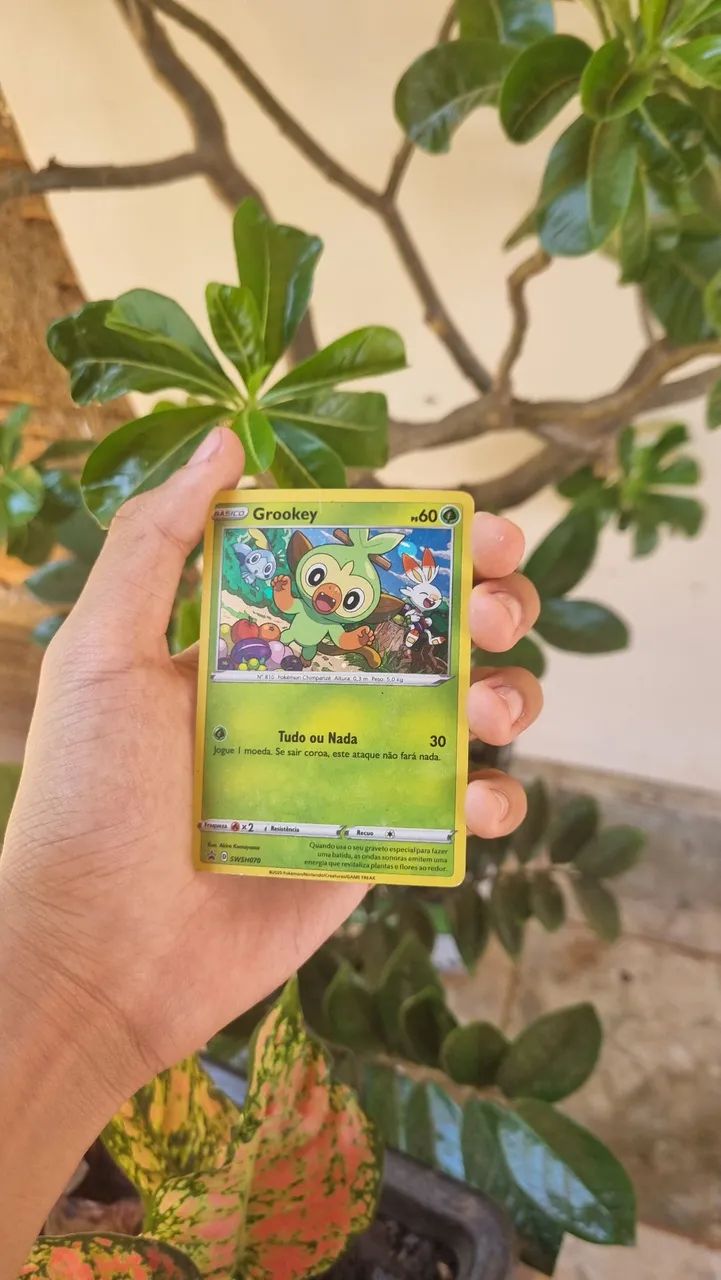 Carta Pokémon Grookey - Original