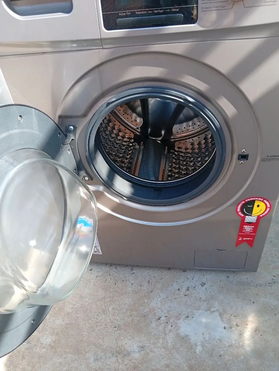 Lava e seca inverter semi nova  - Foto 3