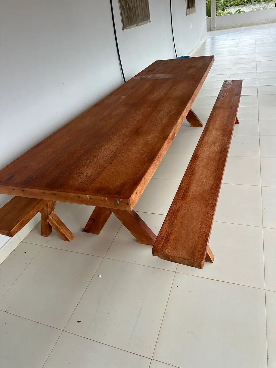 Mesa Rústica MACIÇA ENTREGA GRÁTIS 
