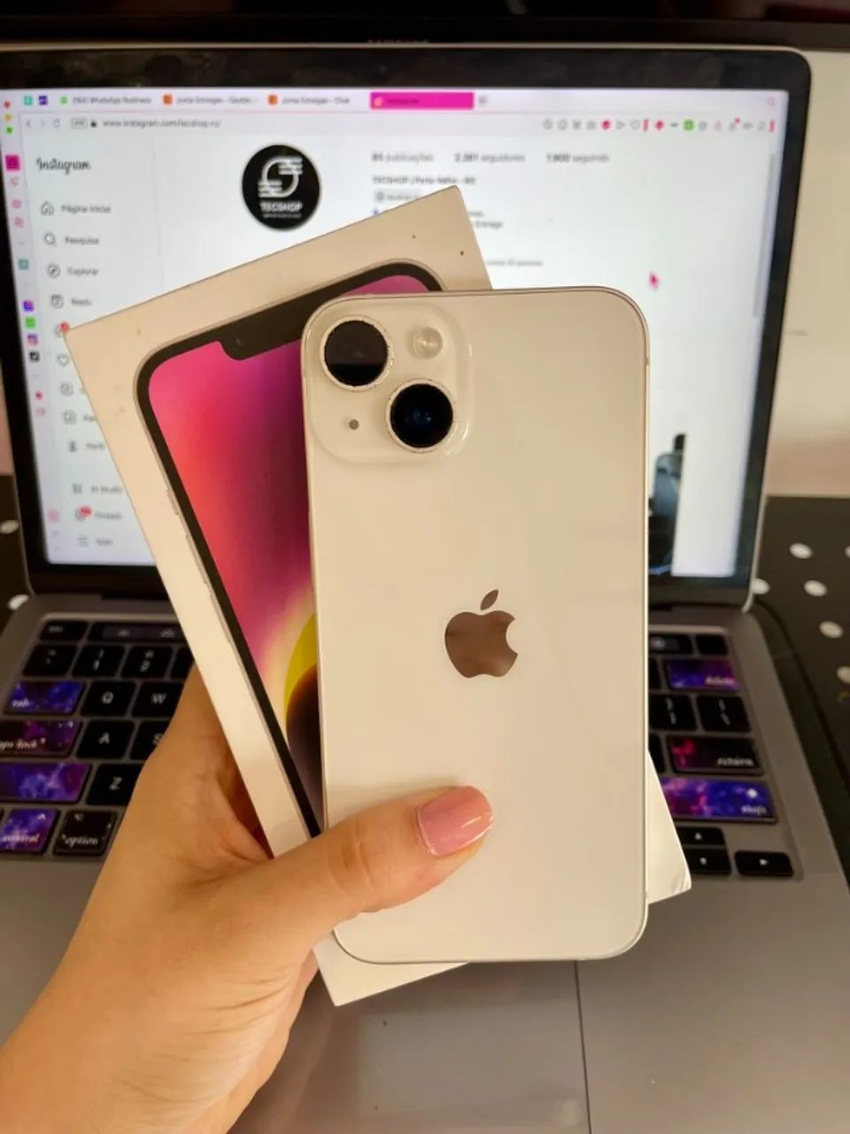 iPhone 14 de 128gb semi novo + garantia