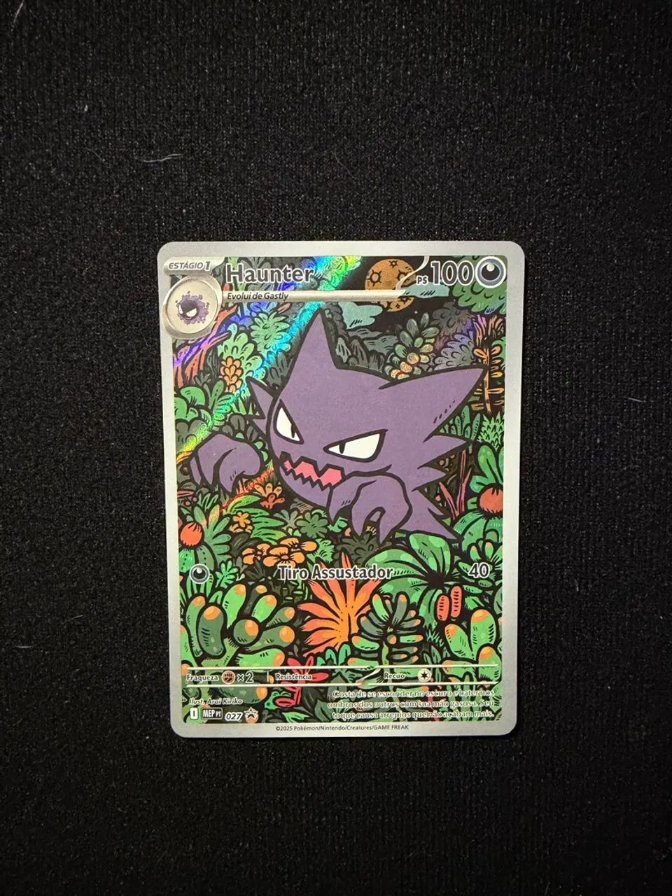 Carta Pokémon Haunter (027) - Foto 2