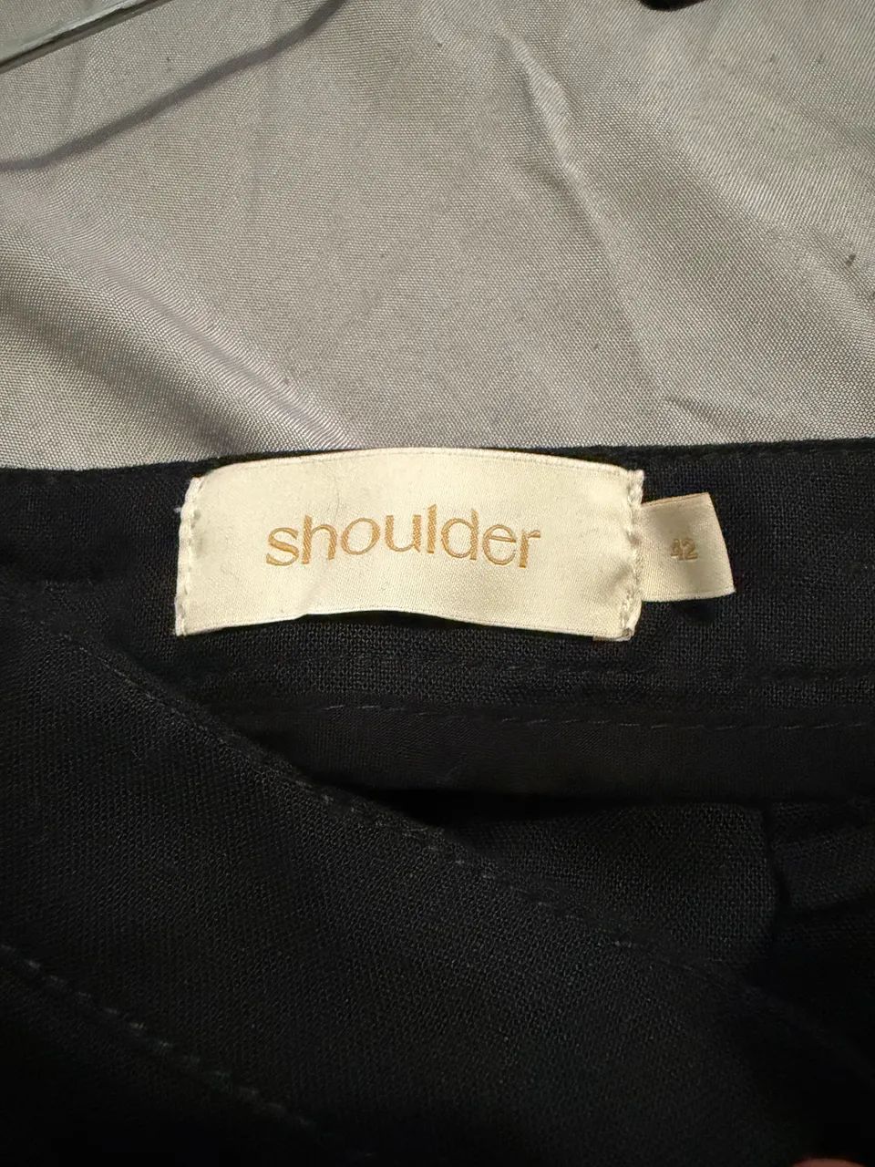 Bermuda alfaiatada Shoulder preta 42 - Foto 3
