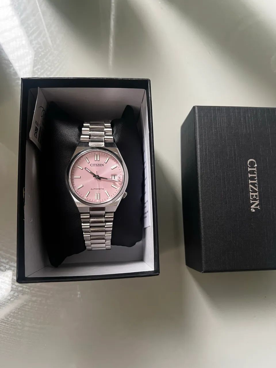 Relógio Citzen tsuyosa 37mm automático 