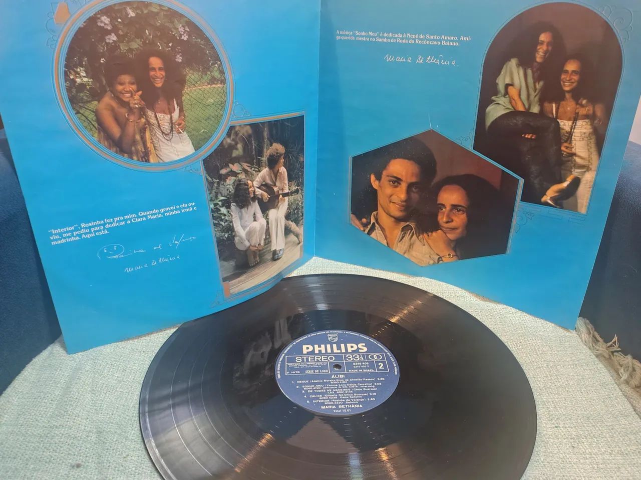 LP Maria Bethânia Álibi  - Foto 3