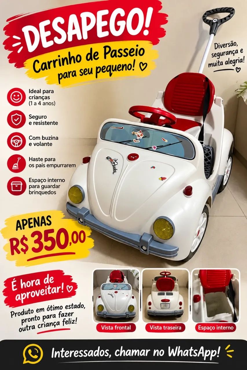 CARRINHO FUSCA