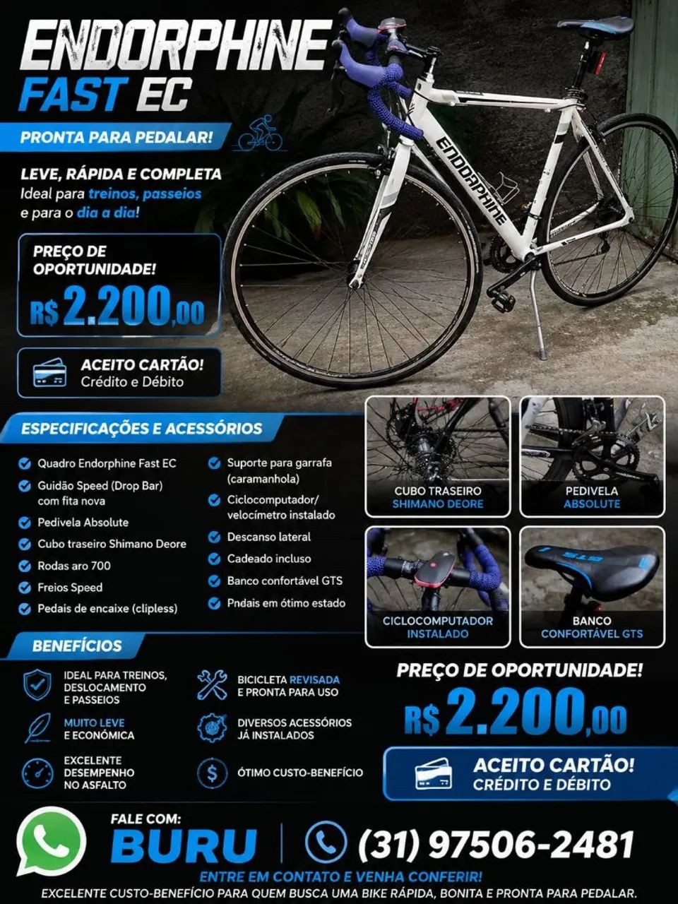 Bicicleta de Auto Rendimento.?