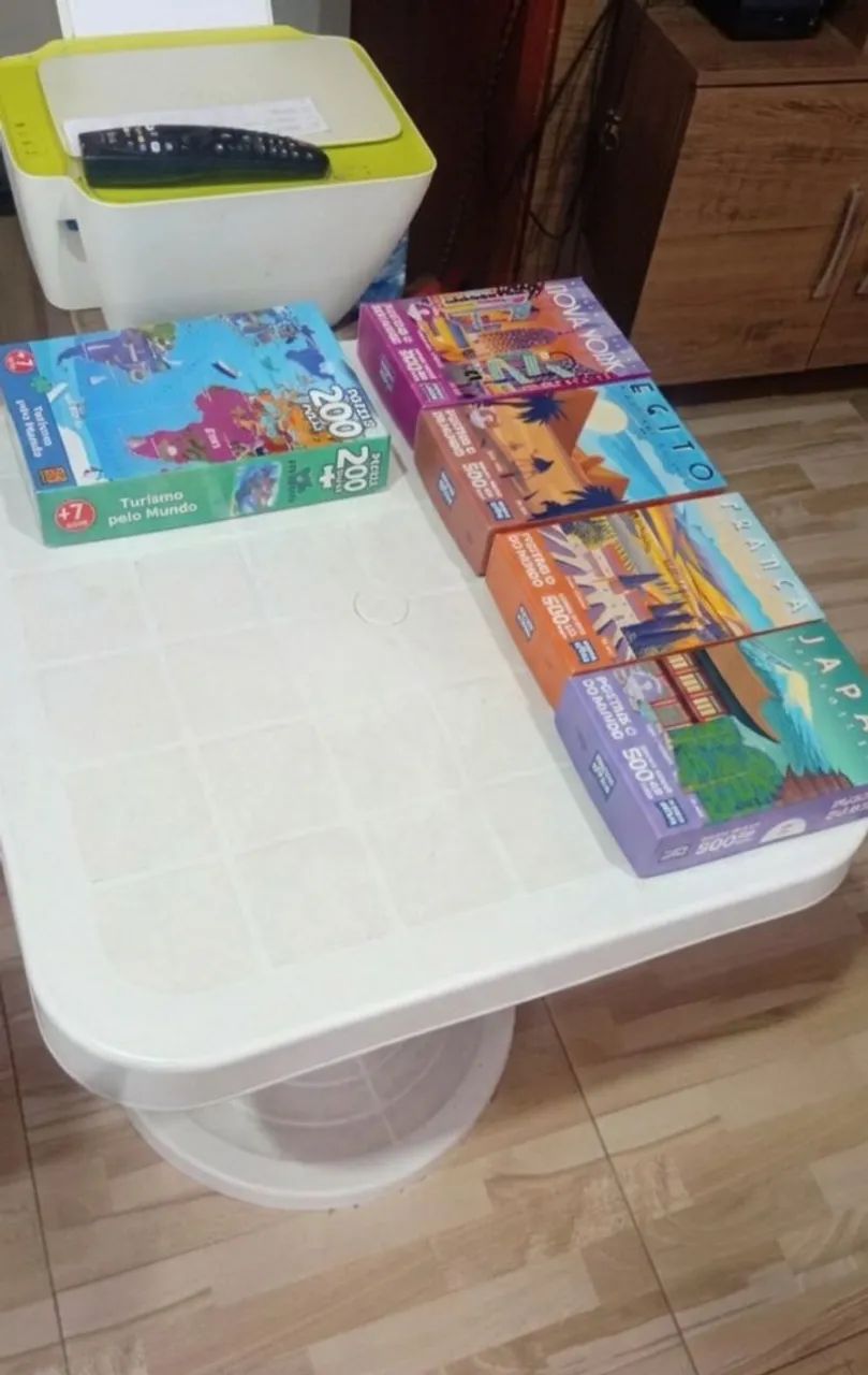 Kit com 5 quebra-cabeças  - Foto 3