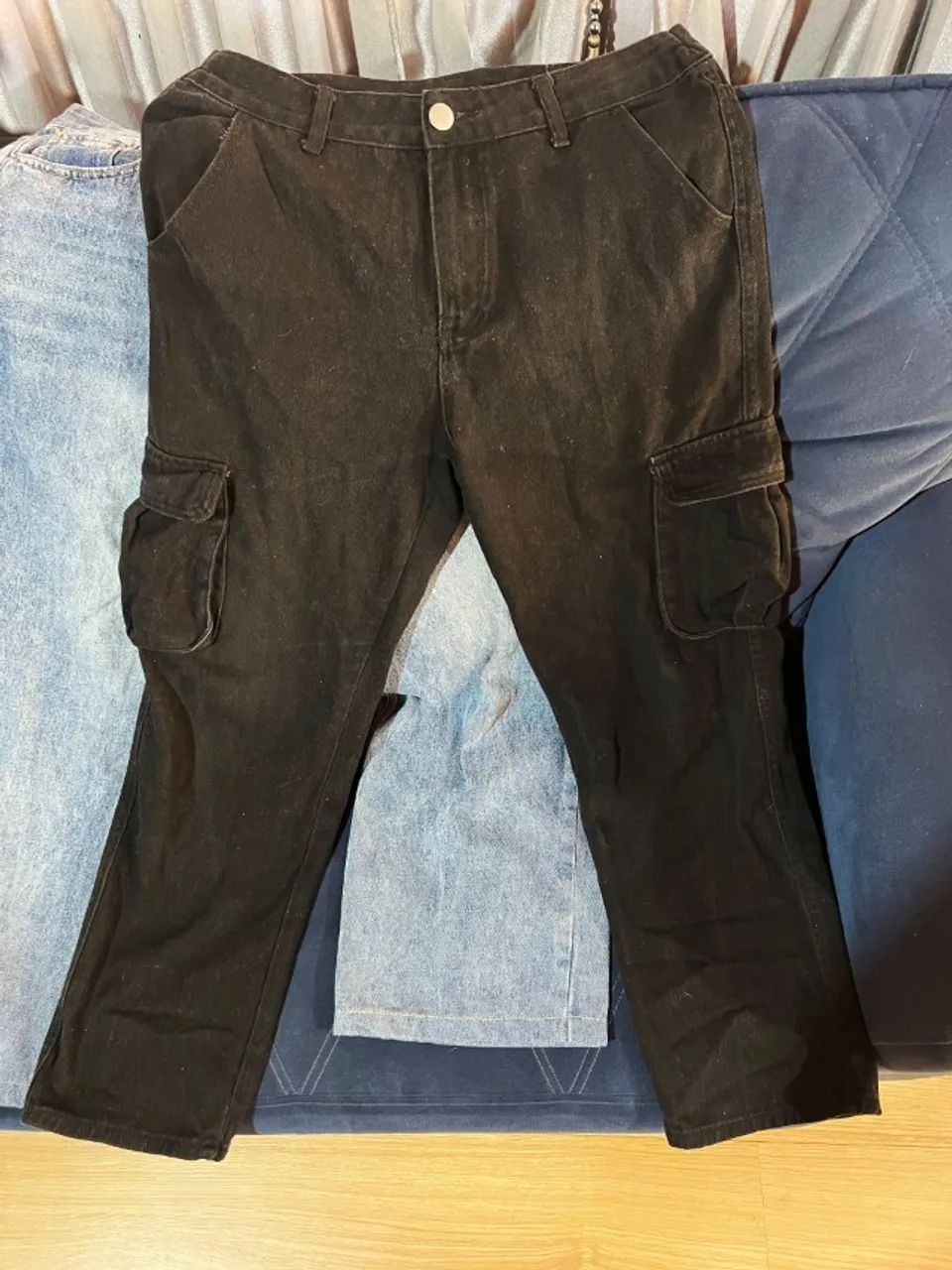  Calça de Excelente Qualidade / G / social / jeans / cargo - Foto 3