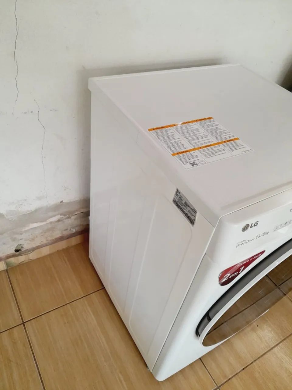 Lava e Seca LG 13Kg CV5013 - 3 Meses de Garantia Total - Foto 2
